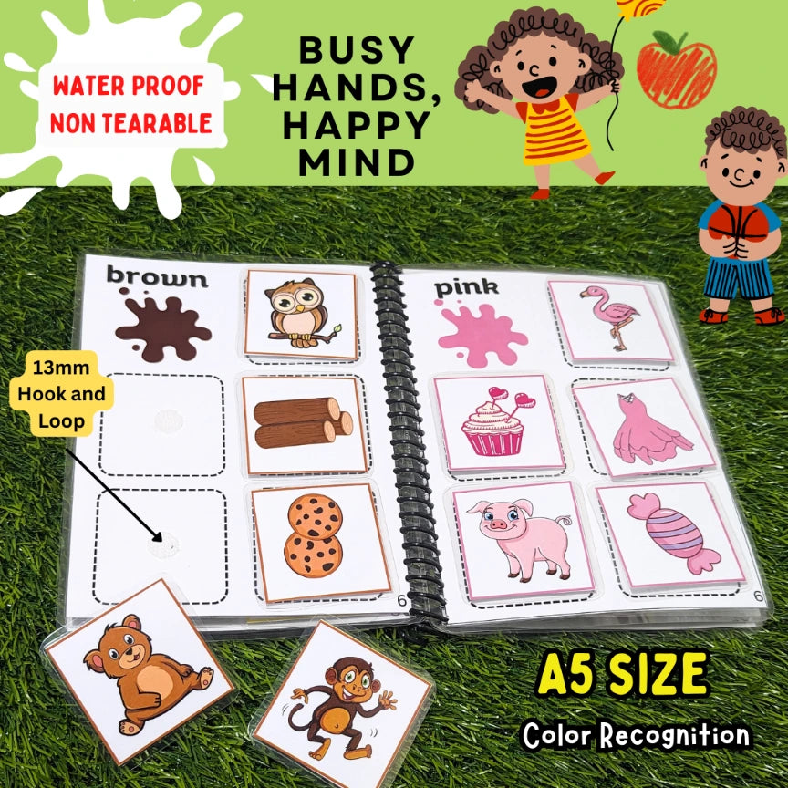 Colors busy book