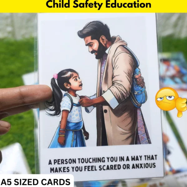 Good and Bad touch Flash cards