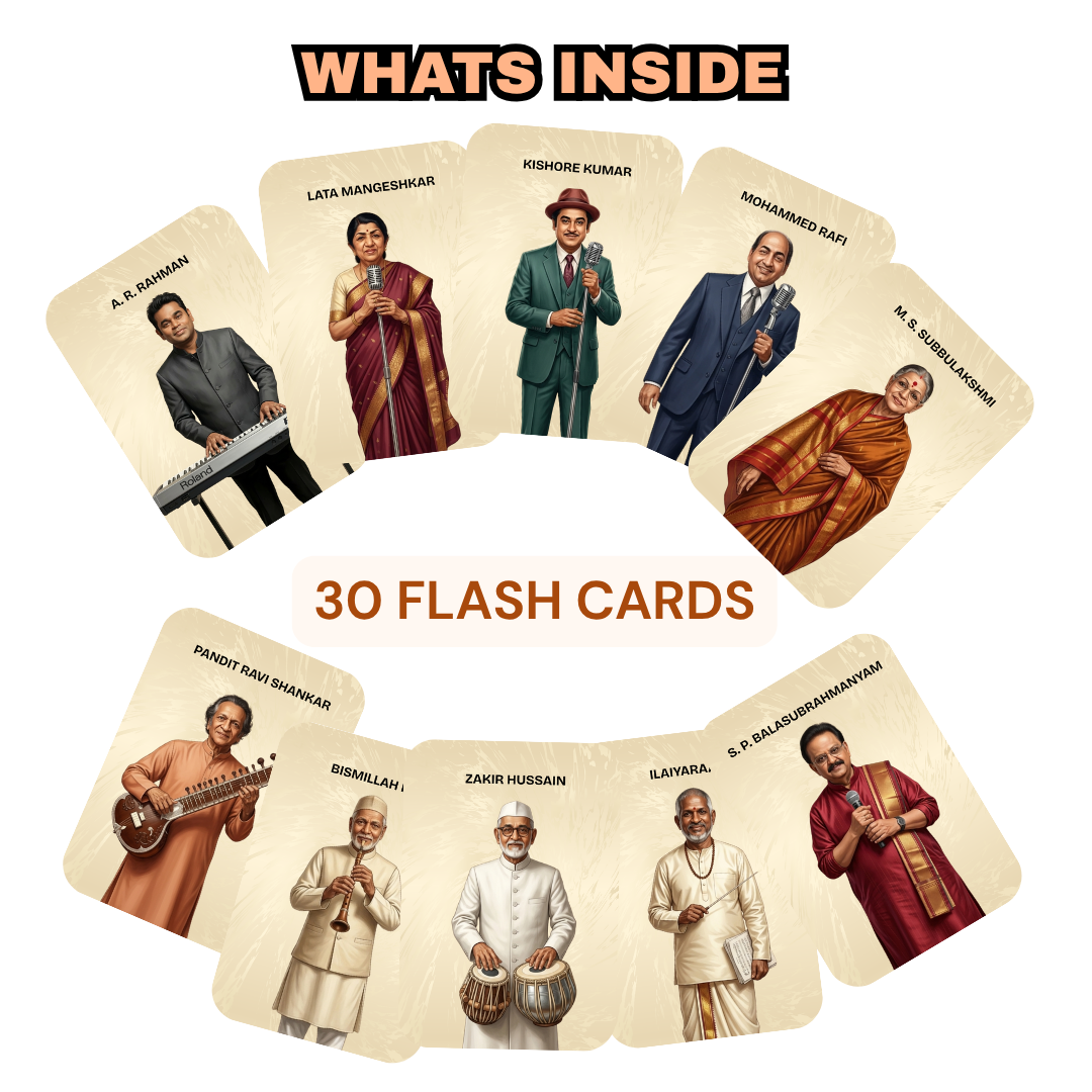 famous Indian musicians for kids