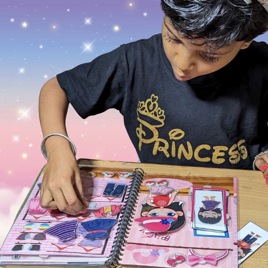 Princess house – Pretend and play busy book