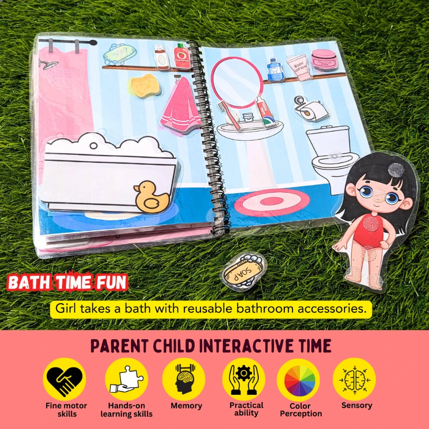 Princess house – Pretend and play busy book