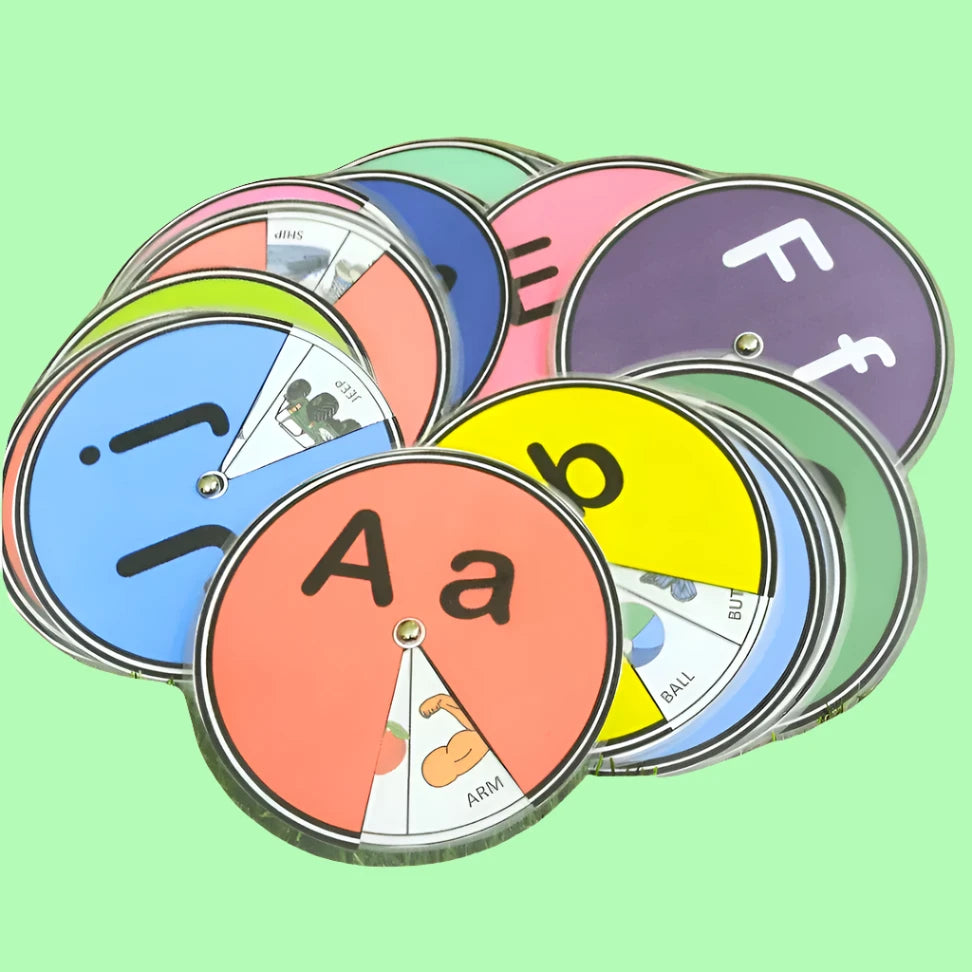 Alphabet Wheel Learning Game
