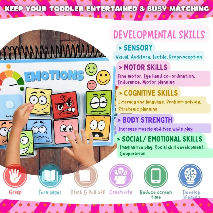 Tiny Buddy Preschool busy book