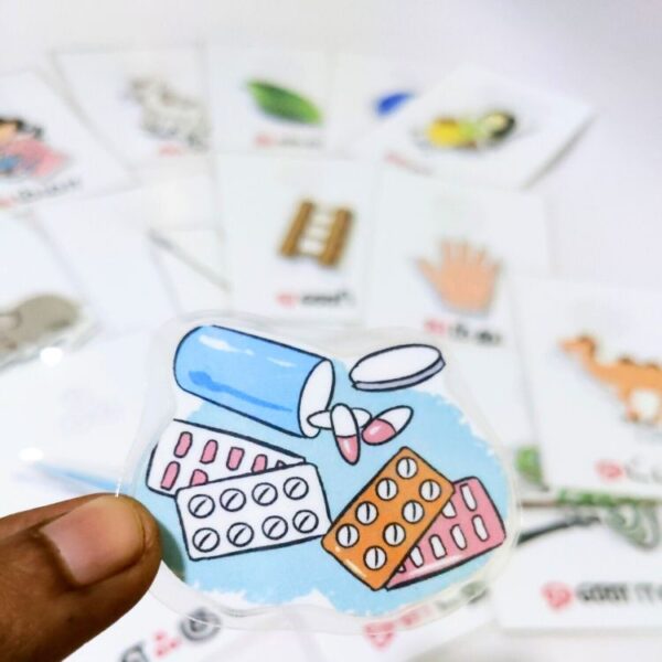 Tamil uyir eluthukal தமிழ் உயிர் எழுத்துக்கள் activity flash cards