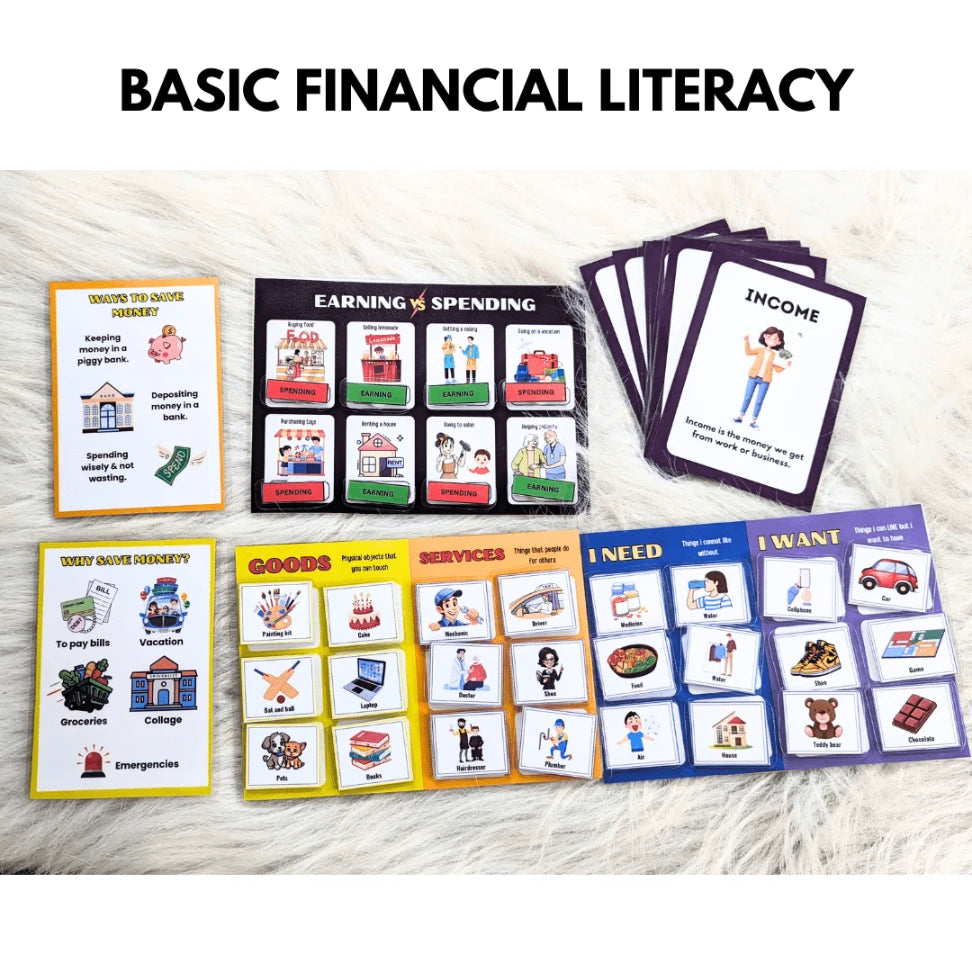 Teaching kids about money and savings