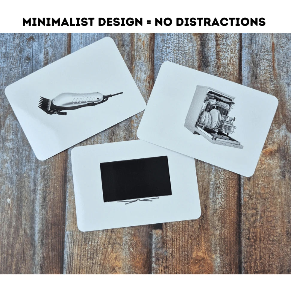 Home appliances - Right Brain Flash Cards