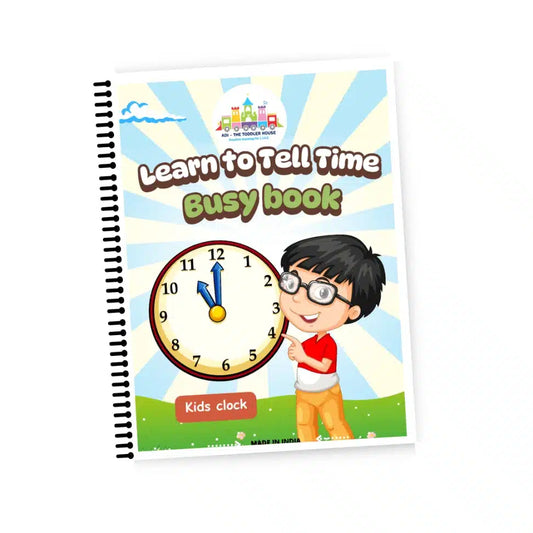 Time-Telling Busy Book for Kids