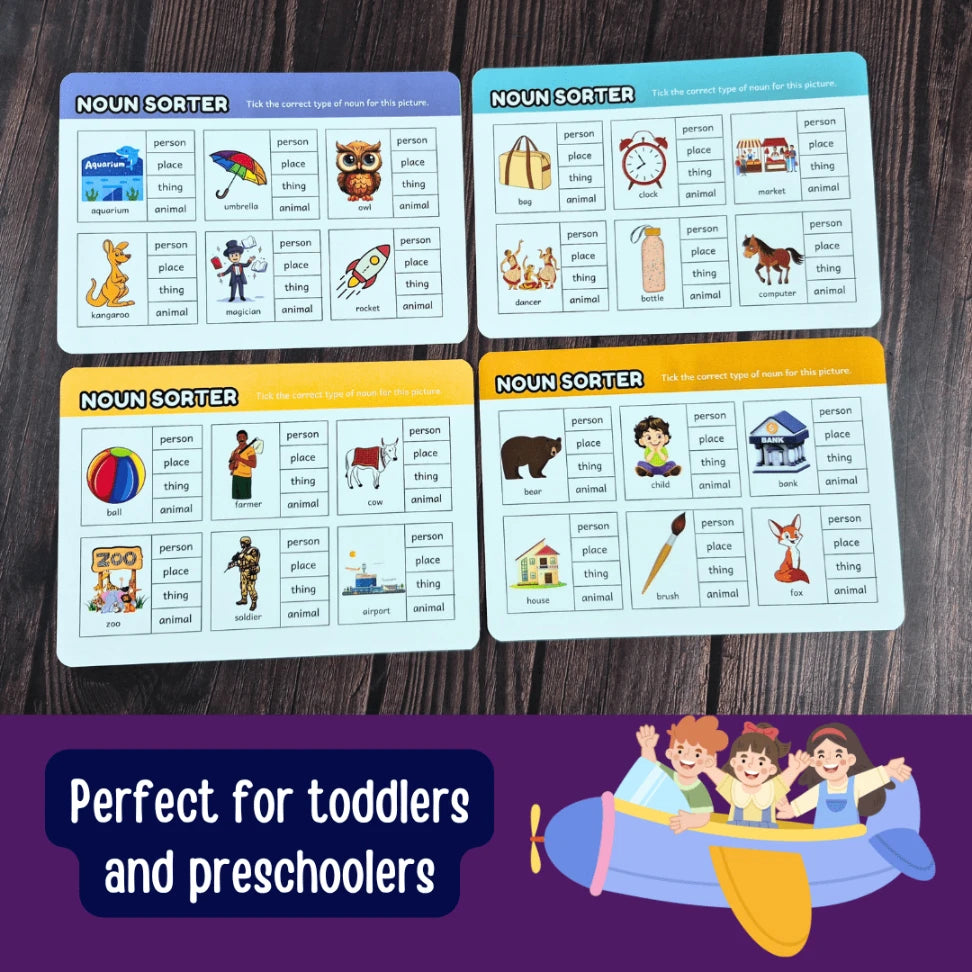Noun Sorting Cards