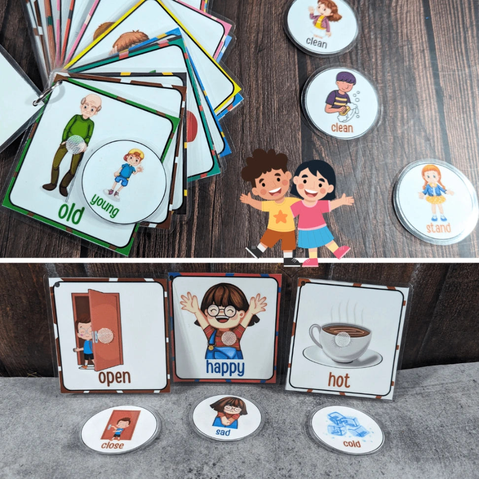 Opposites Flash cards