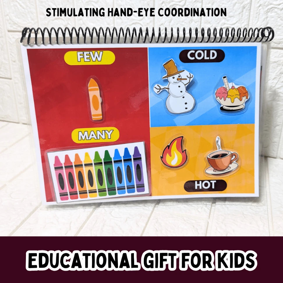 Opposites – Interactive busy book