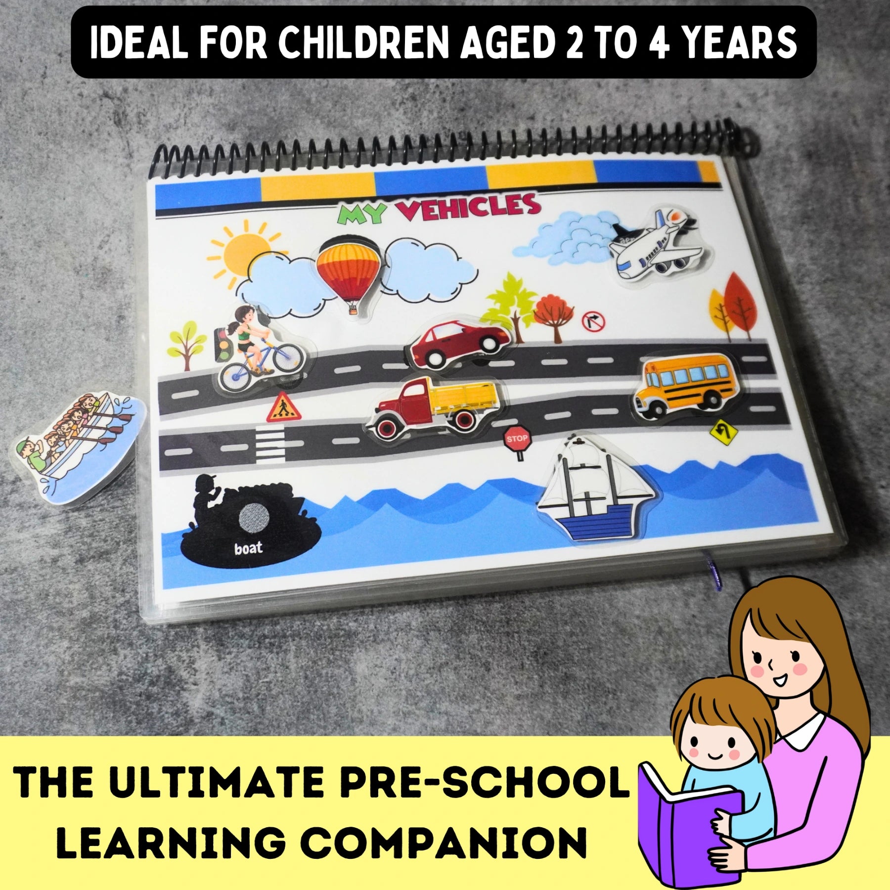 Little heroβs preschool busy book