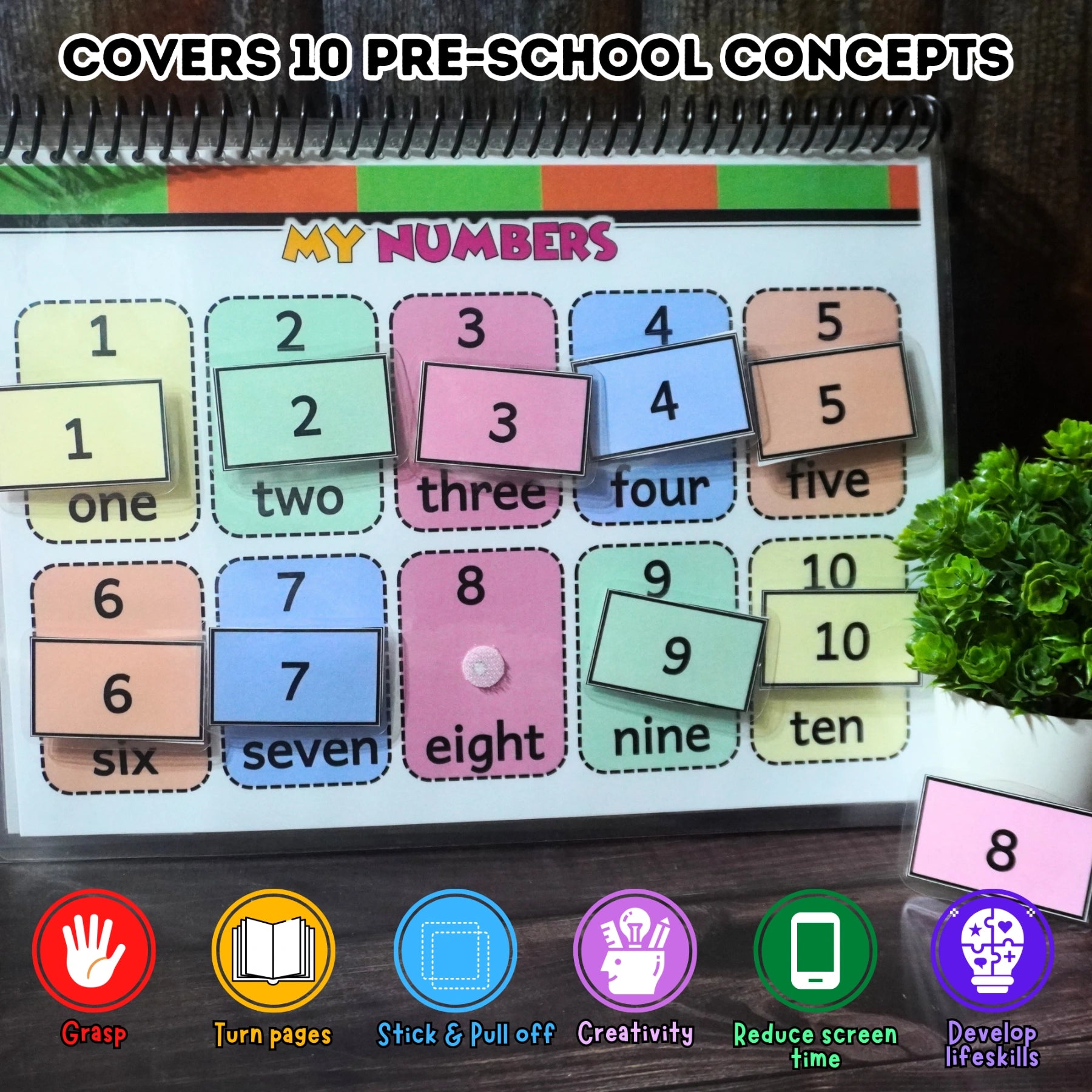 Little heroβs preschool busy book