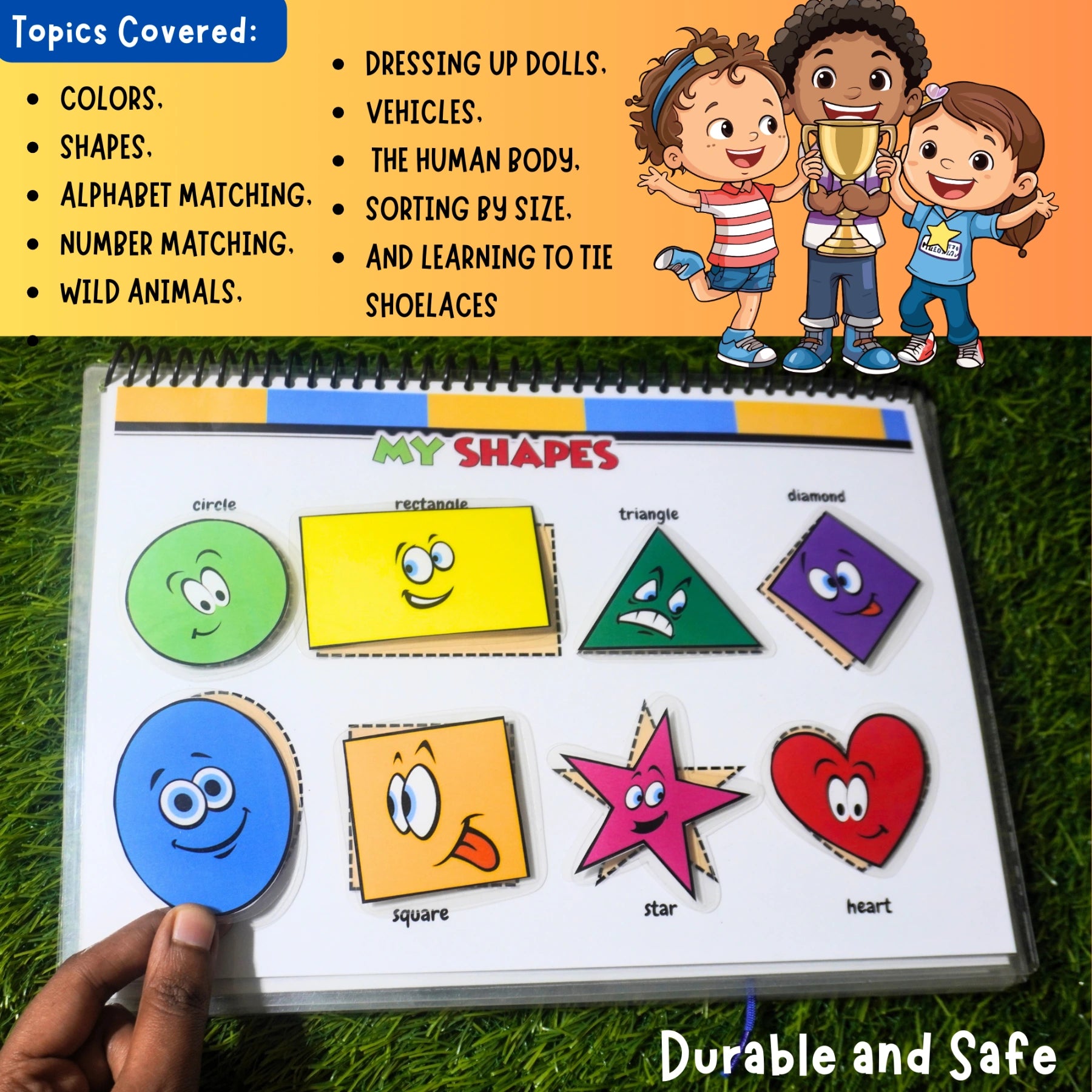 Little heroβs preschool busy book