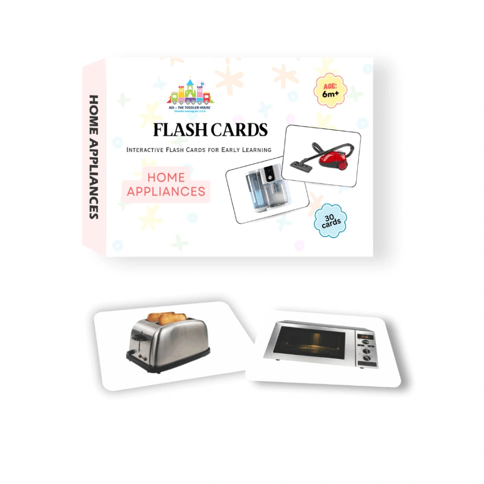 Home appliances - Right Brain Flash Cards