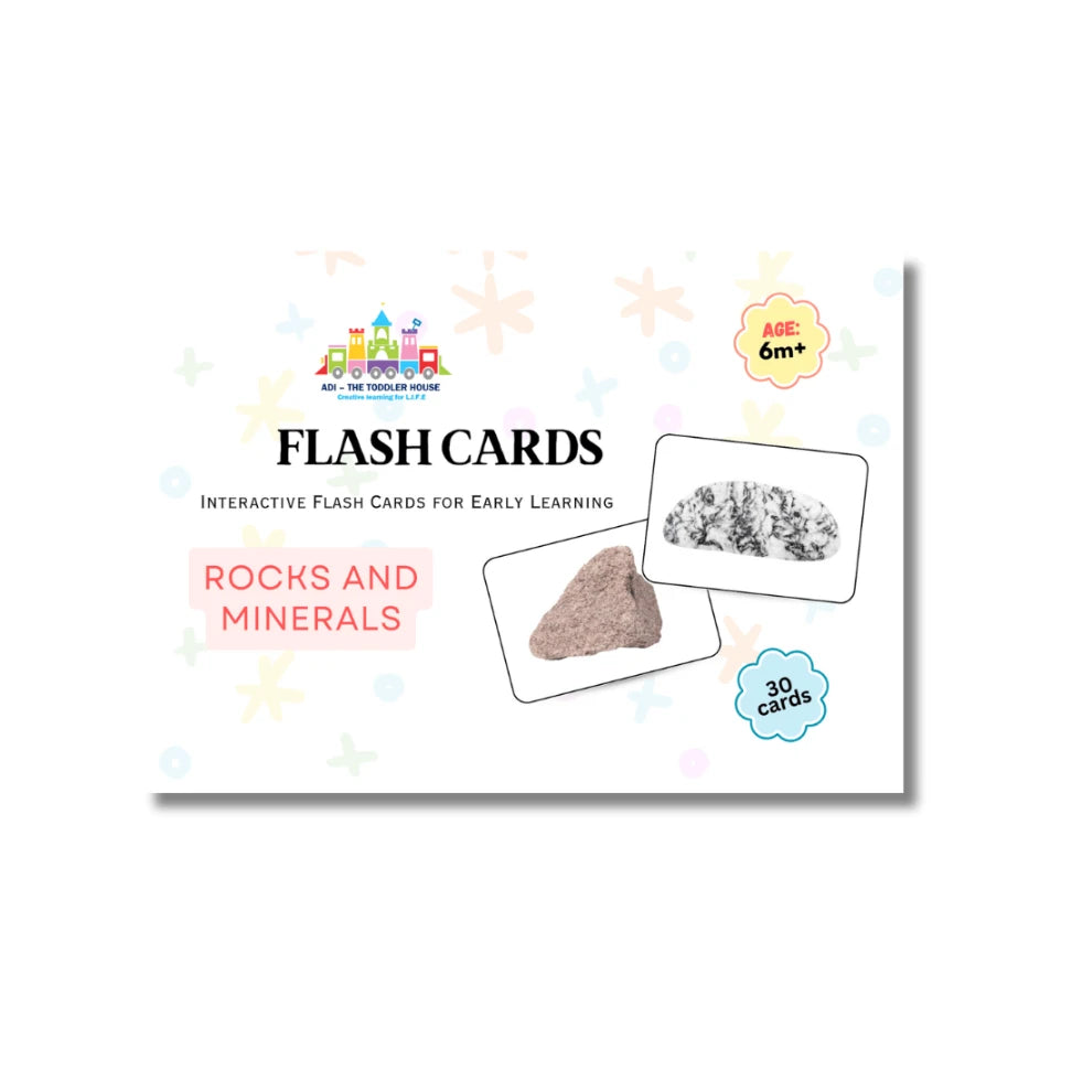 Rocks and Minerals - Right Brain Flash Cards