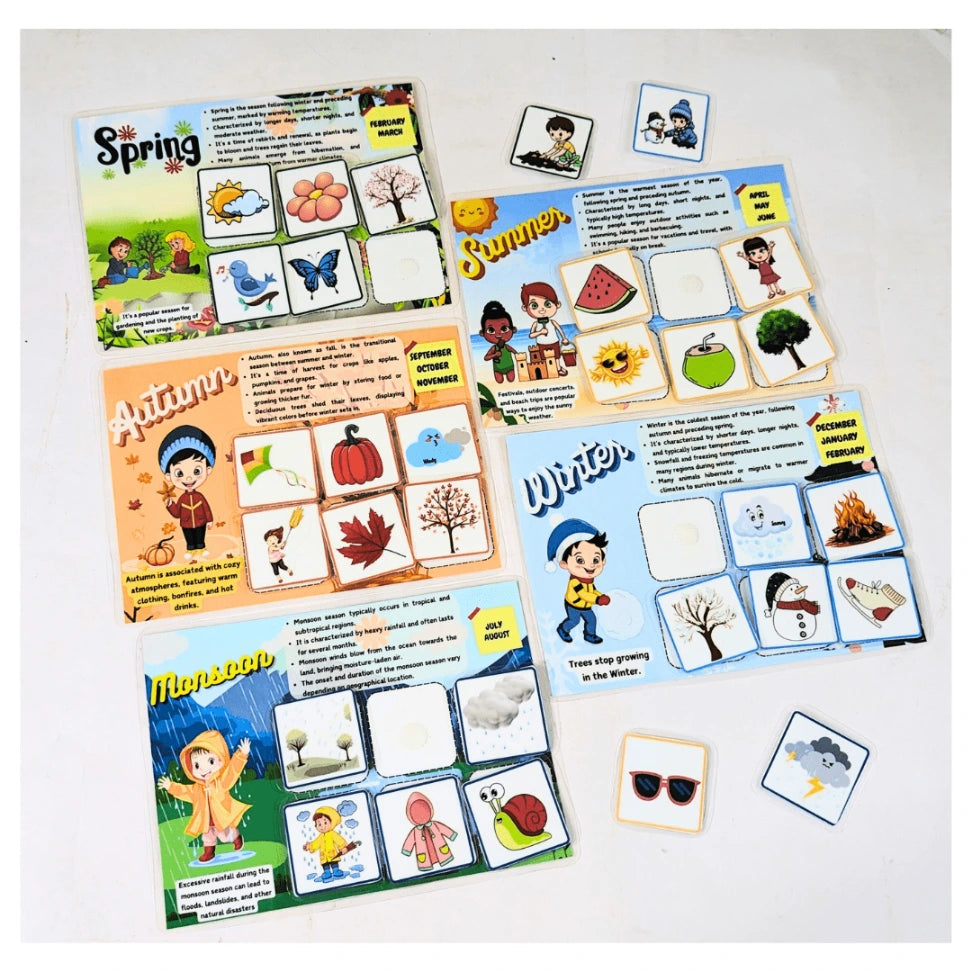 Seasons Sorting Mat