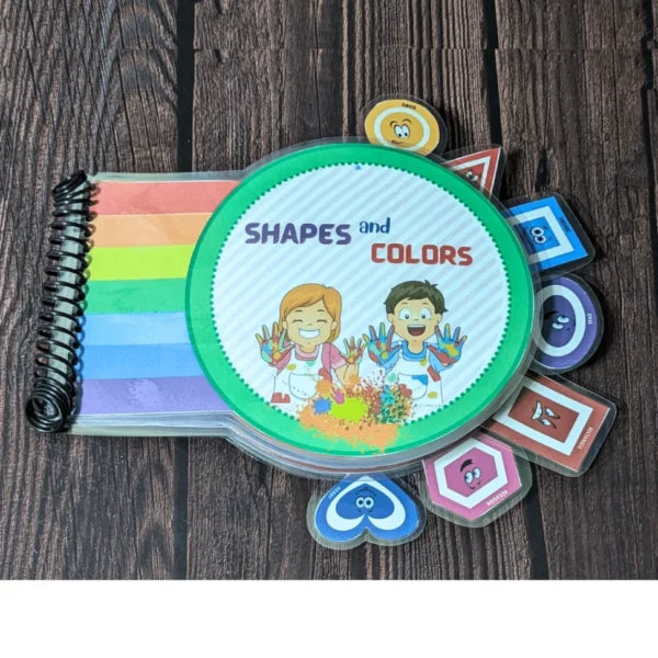 Shapes & Colors sorting busy book