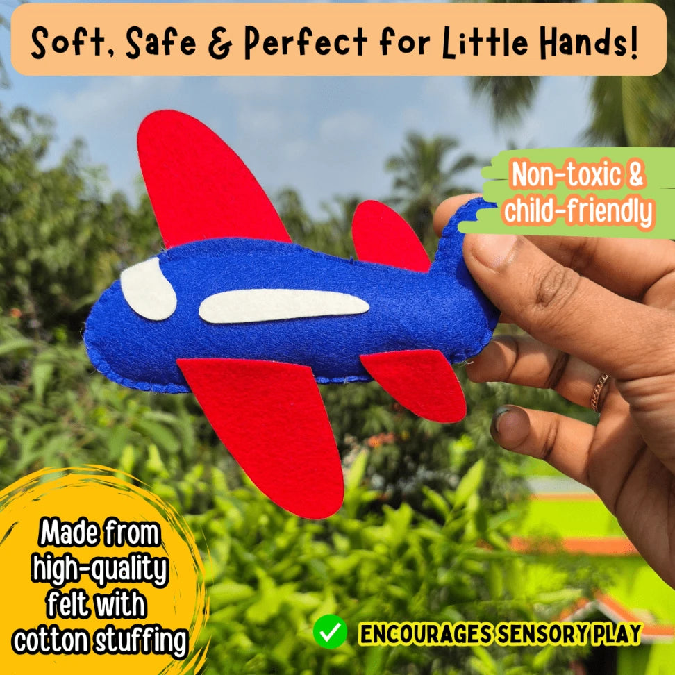 Vroom Vroom Vehicles! β Felt Pretend & Play Toy
