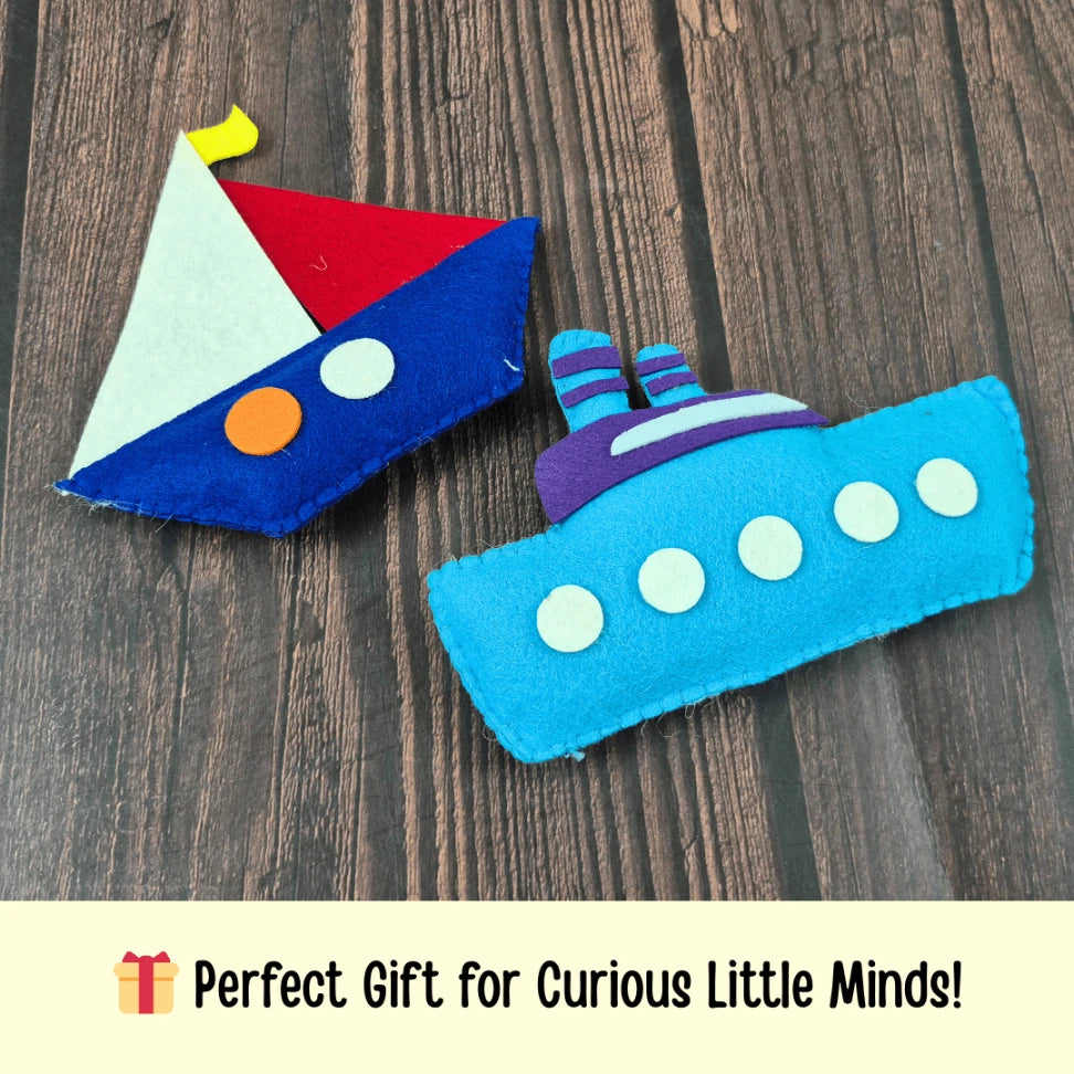 Vroom Vroom Vehicles! β Felt Pretend & Play Toy