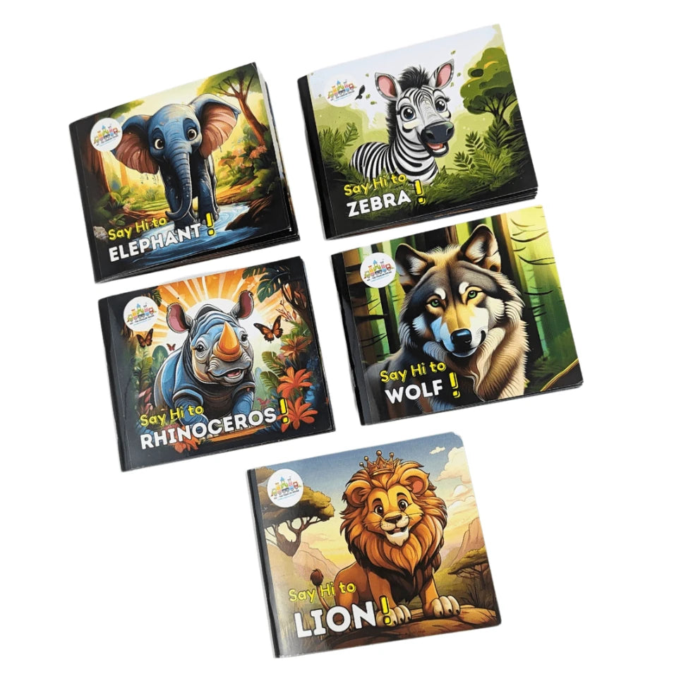 π Say Hi to Wild Animals β Pack 1