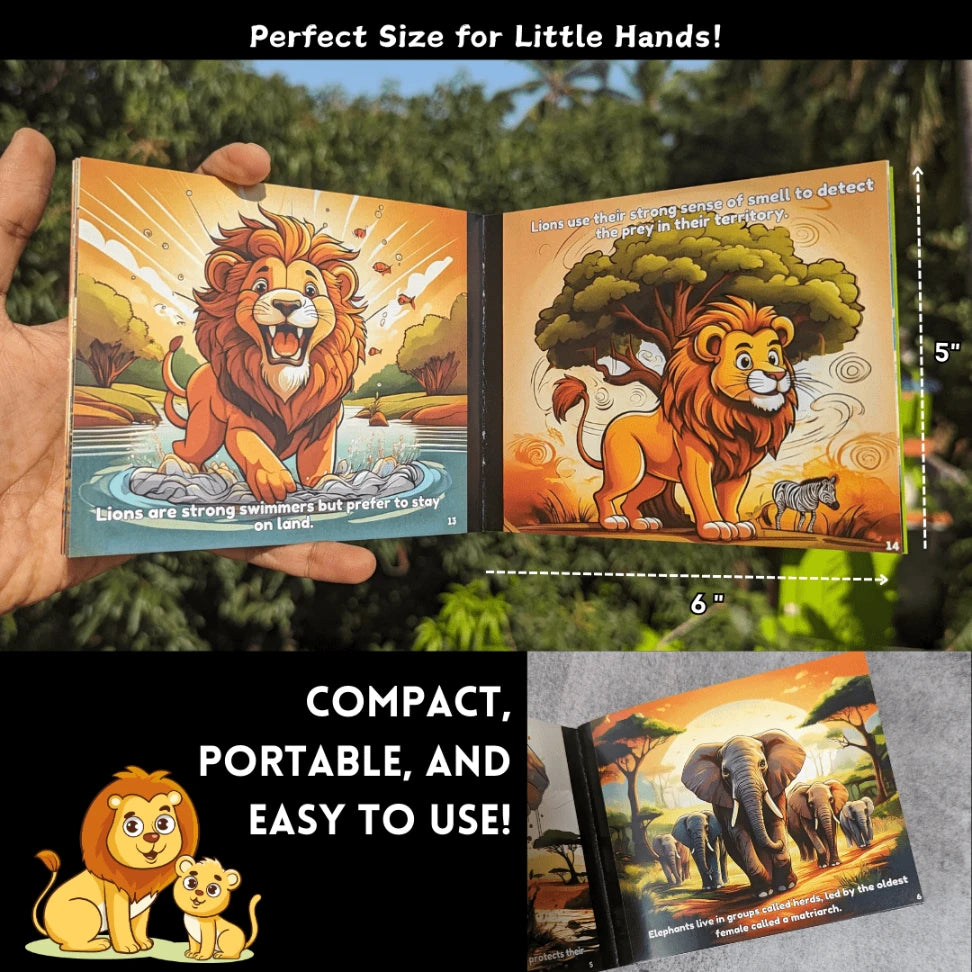 π Say Hi to Wild Animals β Pack 1