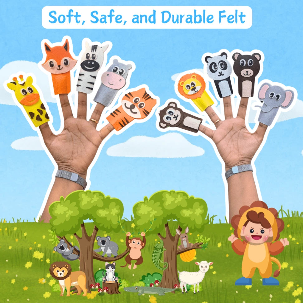 interactive learning puppets for toddlers