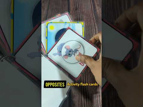 Opposites Flash cards