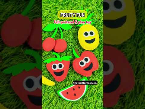 Fruity Fun! β Felt Pretend & Play Toy