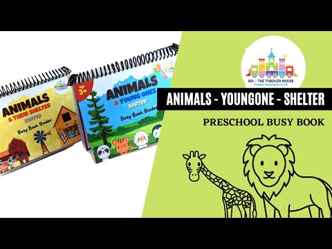 Animals and their Shelter -– A busy book binder