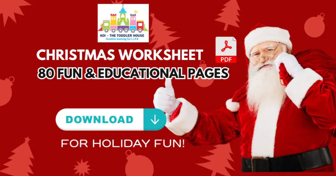 Fun Christmas Worksheet Pack for Kids (80 Pages!)
