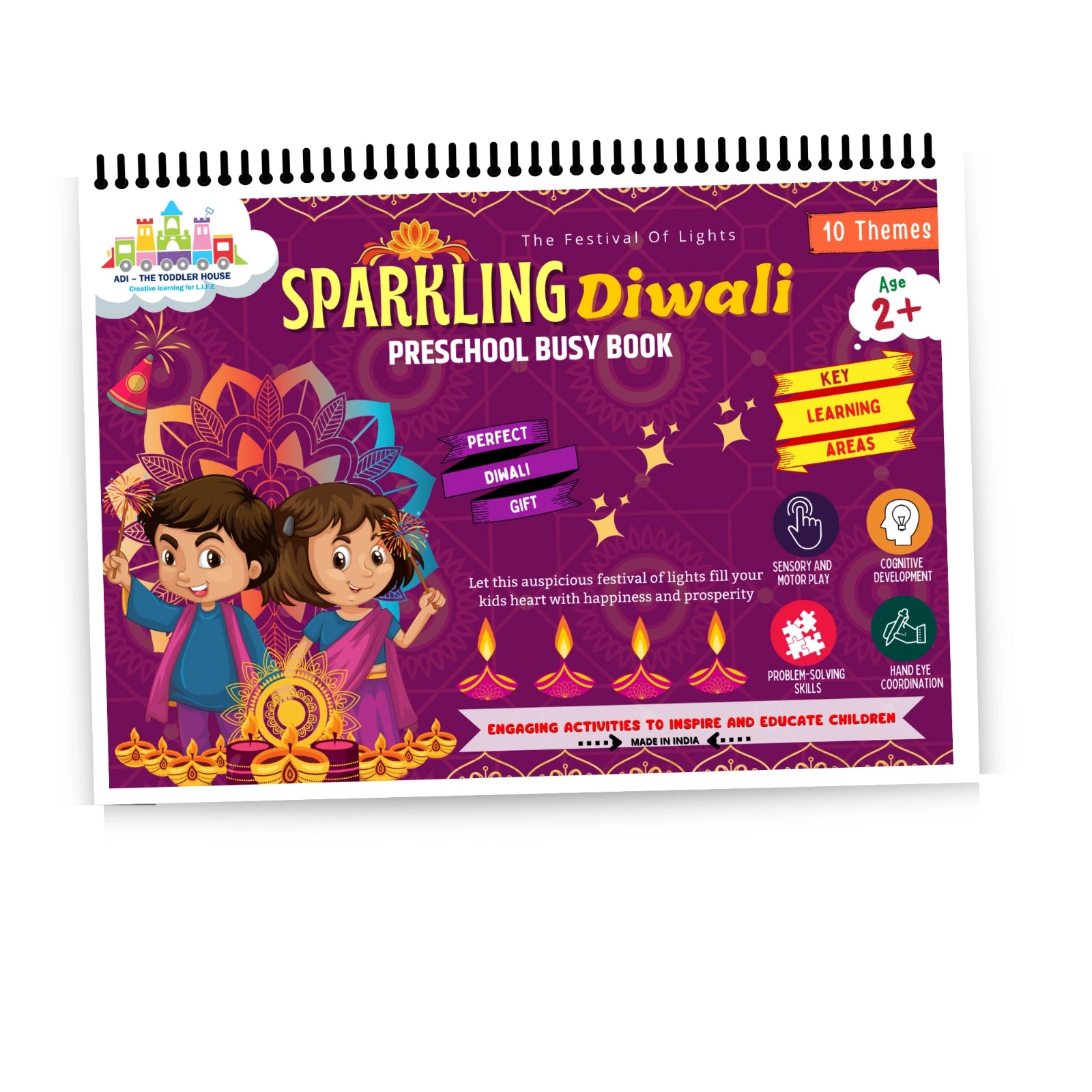 Sparkling Diwali Preschool busy book