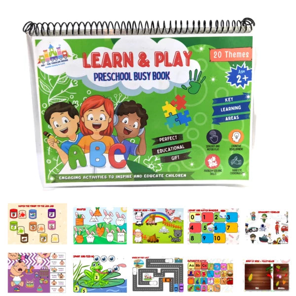 LEARN nd PLAY Preschool Busy book