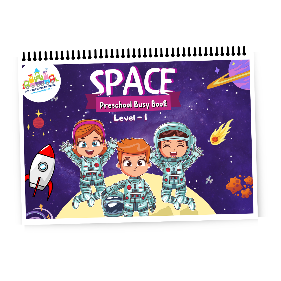 Space-themed Preschool Busy Book