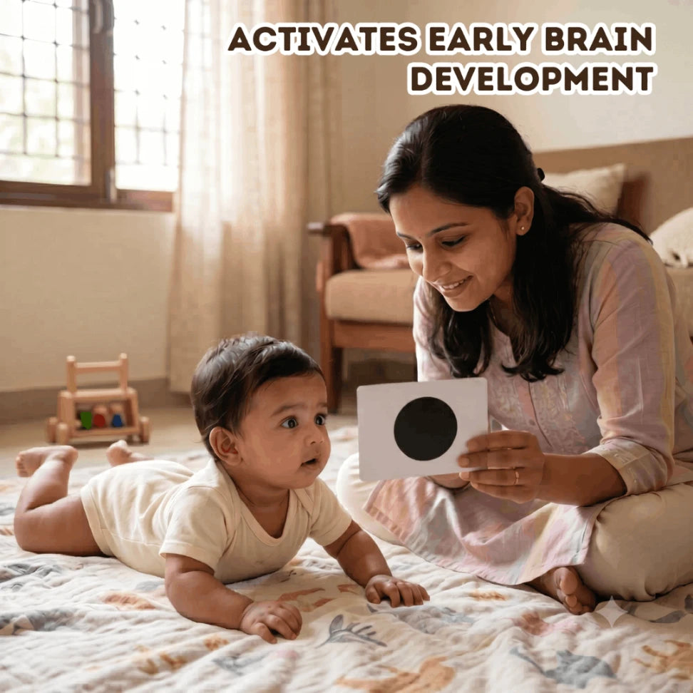 Newborn High-Contrast Shapes Flashcards