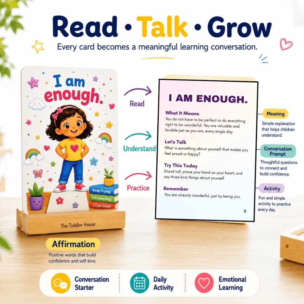 Montessori emotional learning cards
