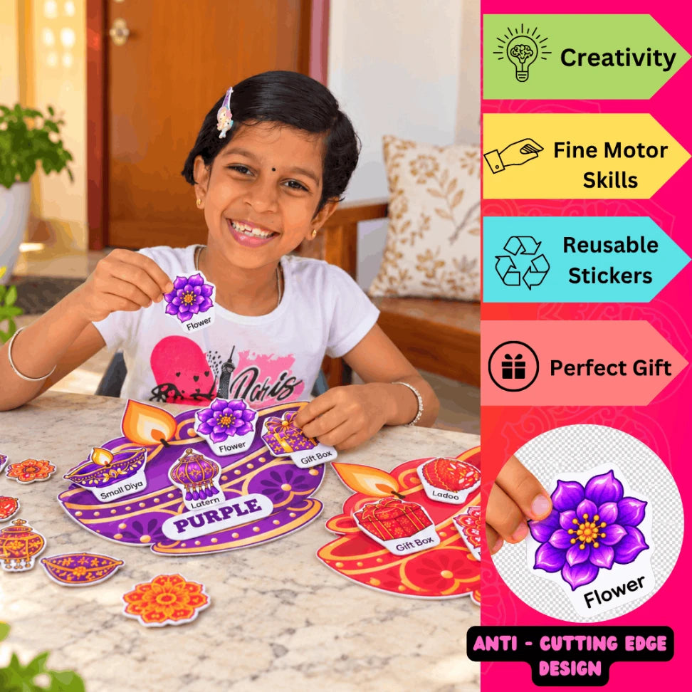Velcro colour matching activity for toddlers