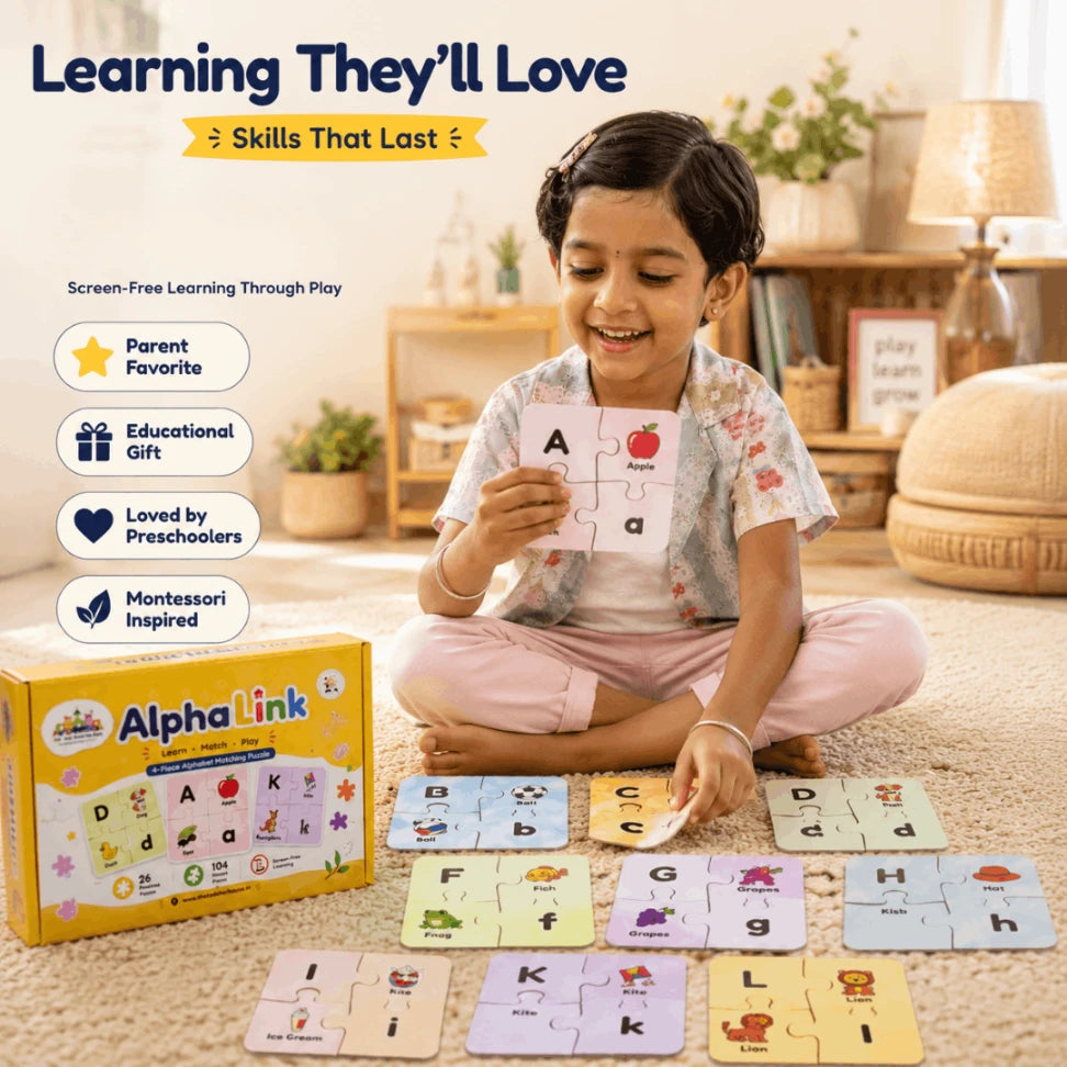 MDF alphabet puzzle