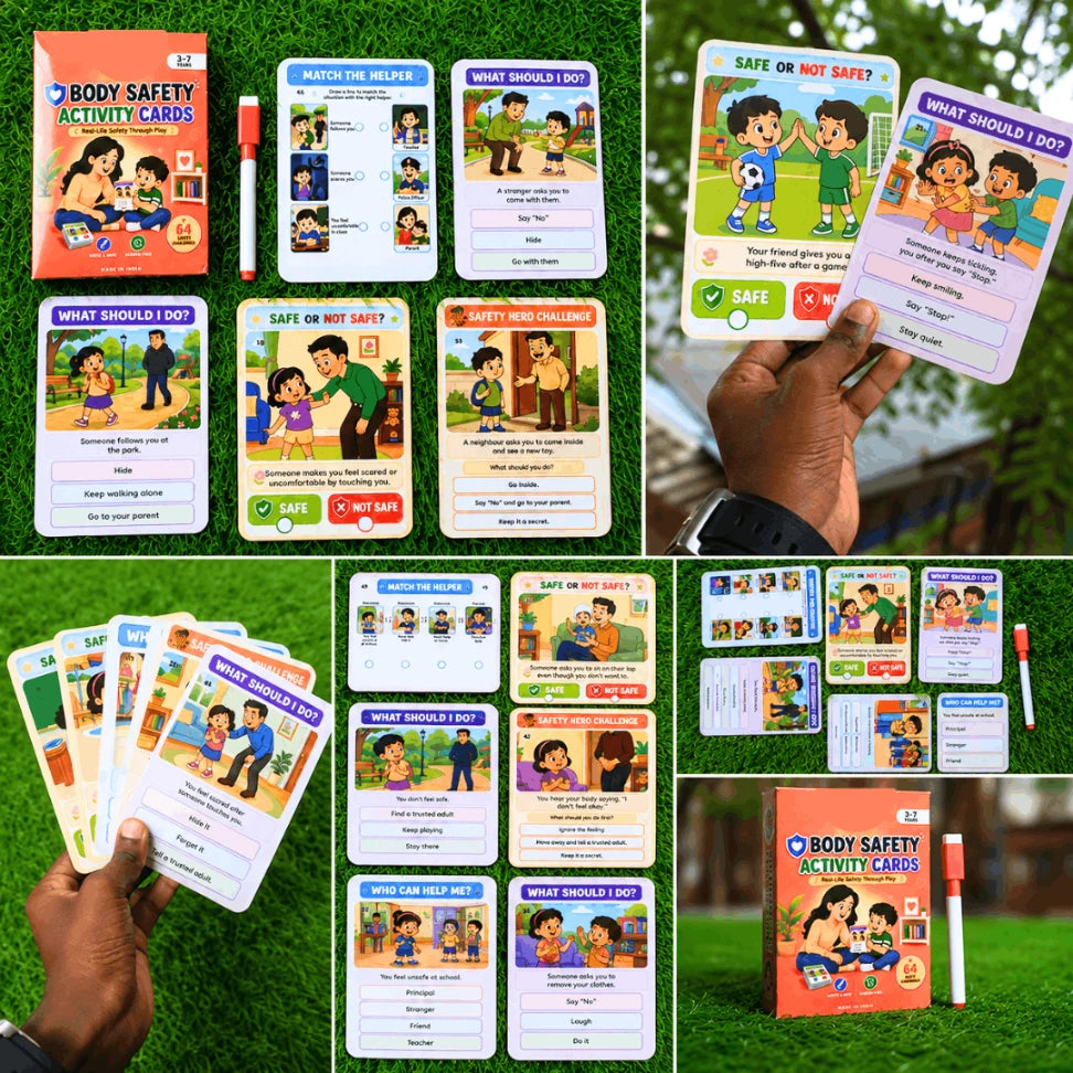 body safety cards for kids