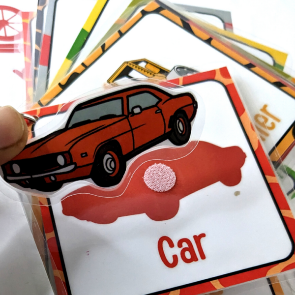 Vehicles Activity Flash cards