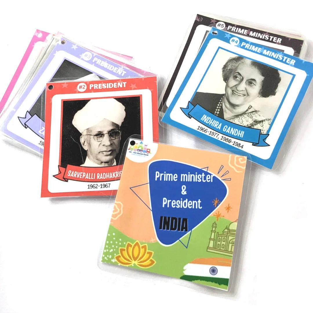 Prime minister and President Flash cards