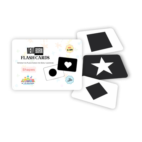 Newborn High-Contrast Shapes Flashcards