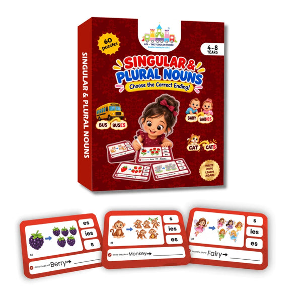 singular plural nouns cards