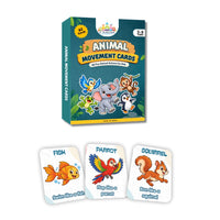Animal Movement Cards for Kids | 62 Fun Animal Actions | Ages 3–6