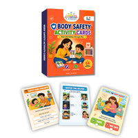 The Toddler House Body Safety Activity Cards for Kids Ages 3–7 | 62 Reusable A5 Cards | Personal Boundaries, Safe & Unsafe Situations, Trusted Adults & Safety Skills