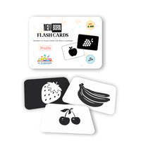 Newborn High-Contrast Fruit Flashcards