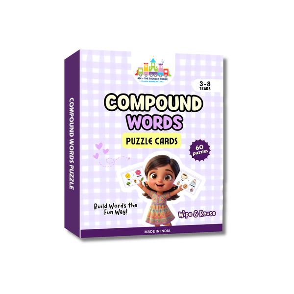 compound word puzzle cards