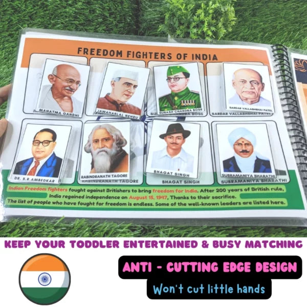 My Country, My Pride – INDIA [Preschool busy book]