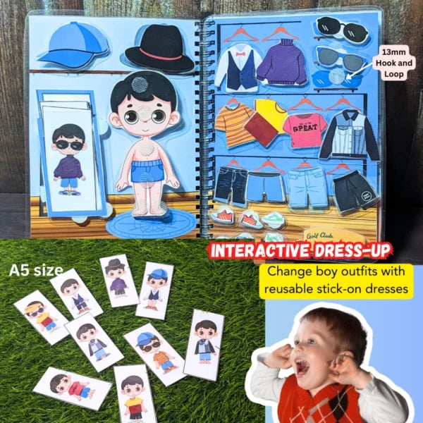 Prince house – Pretend and play busy book