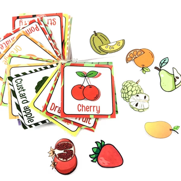 Fruits activity Flash cards