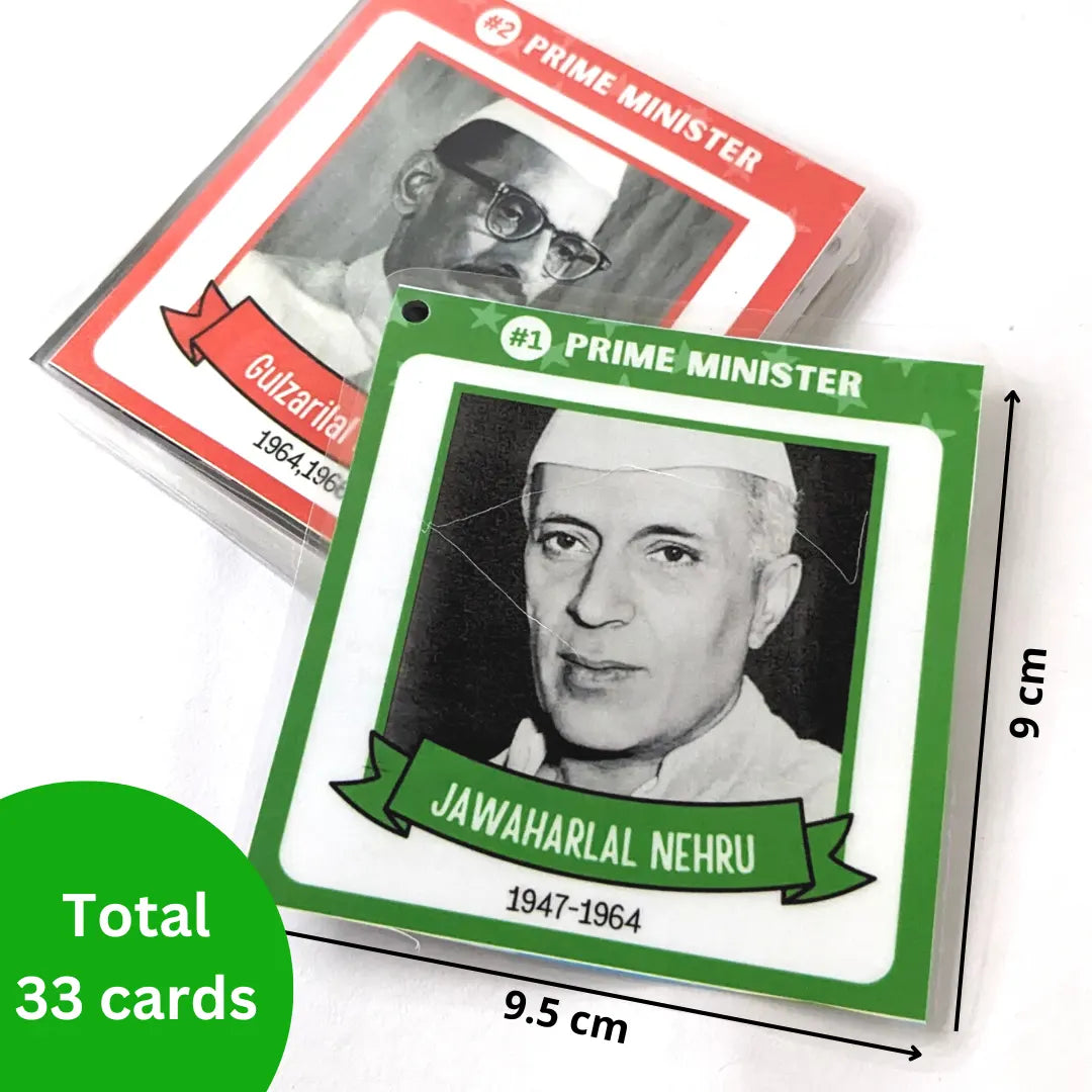 Prime minister and President Flash cards